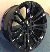 26" STW 298-M GMC CHEVY REPLICA Wheel 🌟 26X10 +25 6X139.7 🌟 C.B-78.1 B Black Rim
